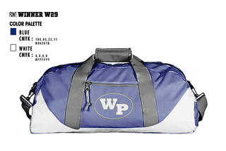 Duffle Bag, Wills Point High School Volleyball, Women's Volleyball, Teamtime, Team time, sublimation, custom sports apparel, team uniforms, spirit wear, spiritwear, sports uniforms, custom shirts, team store, custom team store, fundraiser sports, apparel fundraiser