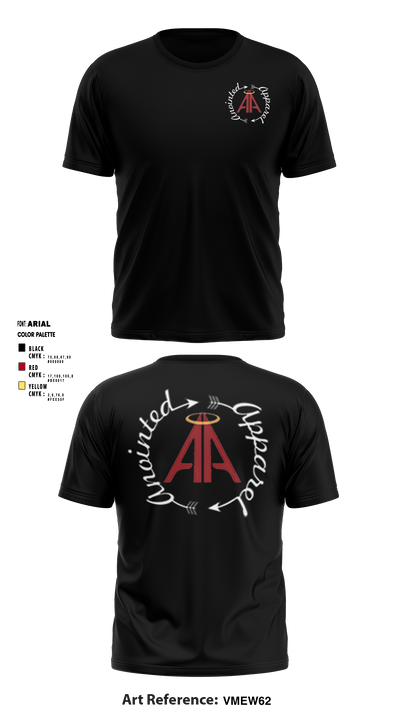 Anointed Apparel 6360588 Short Sleeve Performance Shirt - 2