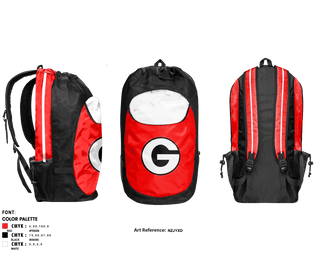 Gear Bag, Glen Oaks High School Volleyball, Men's Volleyball, Teamtime, Team time, sublimation, custom sports apparel, team uniforms, spirit wear, spiritwear, sports uniforms, custom shirts, team store, custom team store, fundraiser sports, apparel fundraiser