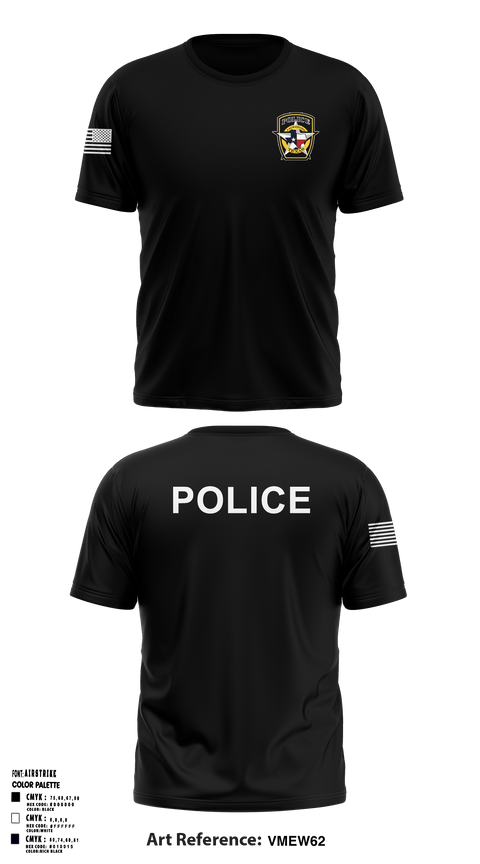 Short Sleeve Performance Shirt, , Police, Teamtime, Team time, sublimation, custom sports apparel, team uniforms, spirit wear, spiritwear, sports uniforms, custom shirts, team store, custom team store, fundraiser sports, apparel fundraiser