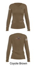 294th  Maintenance 26842643 Women's Long Sleeve V-neck Shirt - 38