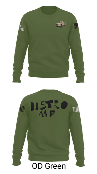 Crew Neck Sweatshirt, , Army, Teamtime, Team time, sublimation, custom sports apparel, team uniforms, spirit wear, spiritwear, sports uniforms, custom shirts, team store, custom team store, fundraiser sports, apparel fundraiser