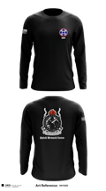 380th Quartermaster Company 2505510 Long Sleeve Performance Shirt - 1