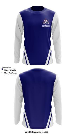 Long Sleeve Performance Shirt, Syracuse Academy of Science, Track & Field, Teamtime, Team time, sublimation, custom sports apparel, team uniforms, spirit wear, spiritwear, sports uniforms, custom shirts, team store, custom team store, fundraiser sports, apparel fundraiser