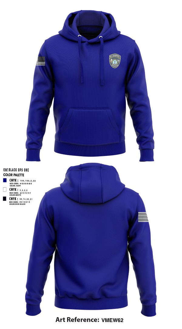 Hoodie, SGPD, Police, Teamtime, Team time, sublimation, custom sports apparel, team uniforms, spirit wear, spiritwear, sports uniforms, custom shirts, team store, custom team store, fundraiser sports, apparel fundraiser