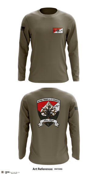 Long Sleeve Performance Shirt, , Army, Teamtime, Team time, sublimation, custom sports apparel, team uniforms, spirit wear, spiritwear, sports uniforms, custom shirts, team store, custom team store, fundraiser sports, apparel fundraiser