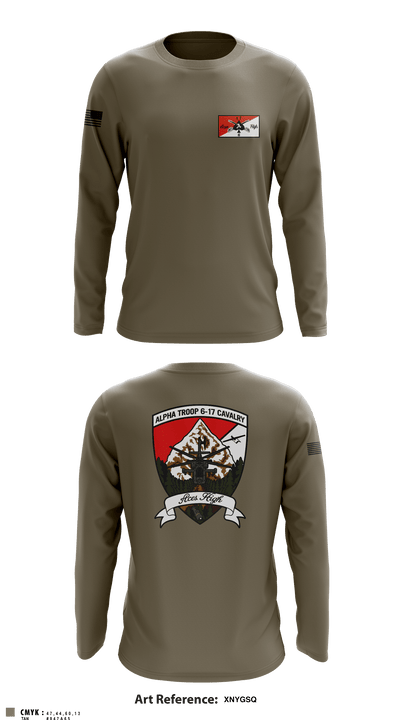 6-17 CAV 92718622 Long Sleeve Performance Shirt - 2