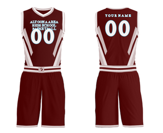 Womens Reversible Basketball Jersey, Altoona Area High School Basketball, Men's Basketball, Teamtime, Team time, sublimation, custom sports apparel, team uniforms, spirit wear, spiritwear, sports uniforms, custom shirts, team store, custom team store, fundraiser sports, apparel fundraiser