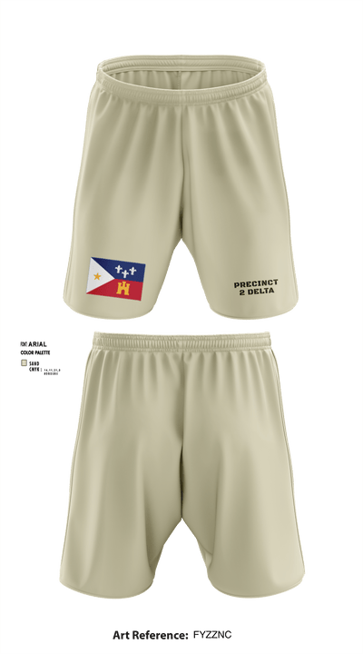 Precinct 2 Delta 41159276 Athletic Shorts With Pockets - 5
