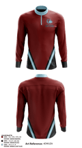 Baldwin High School 30634360 Quarter Zip Jacket - 4
