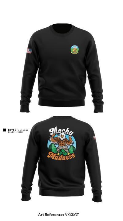 62nd Aerial Port Squadron 88034508 Crew Neck Sweatshirt - 1