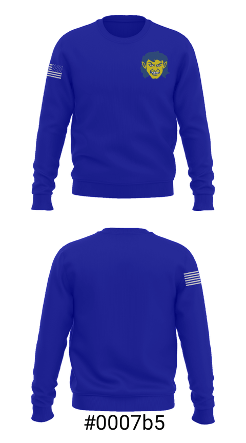 Crew Neck Sweatshirt, Harrison Goblins, Spirit Store, Teamtime, Team time, sublimation, custom sports apparel, team uniforms, spirit wear, spiritwear, sports uniforms, custom shirts, team store, custom team store, fundraiser sports, apparel fundraiser