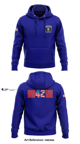 Hoodie, Boston Fire Department Engine-42, , Teamtime, Team time, sublimation, custom sports apparel, team uniforms, spirit wear, spiritwear, sports uniforms, custom shirts, team store, custom team store, fundraiser sports, apparel fundraiser