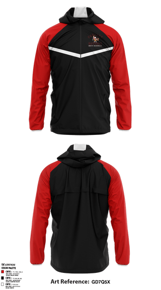 Windbreaker, Pancake Batters, Baseball, Teamtime, Team time, sublimation, custom sports apparel, team uniforms, spirit wear, spiritwear, sports uniforms, custom shirts, team store, custom team store, fundraiser sports, apparel fundraiser