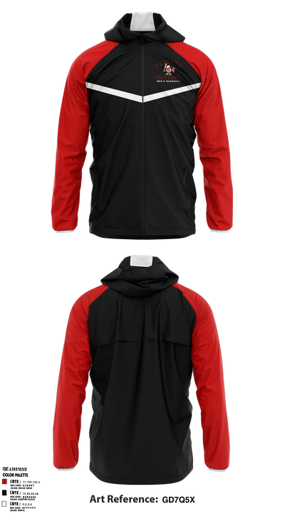 Pancake Batters 5583161 Windbreaker - 1