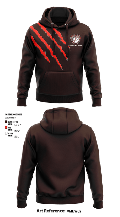 Wilson Wildcats 53775525 Hoodie - 1