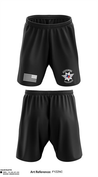 Athletic Shorts With Pockets, , Police, Teamtime, Team time, sublimation, custom sports apparel, team uniforms, spirit wear, spiritwear, sports uniforms, custom shirts, team store, custom team store, fundraiser sports, apparel fundraiser