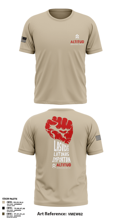 Altitud Services 64389490 Short Sleeve Performance Shirt - 1