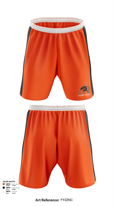 Aledo Youth Football And Cheer Association 76349470 Athletic Shorts With Pockets - 1
