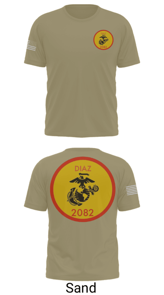 Short Sleeve Performance Shirt, , Marines, Teamtime, Team time, sublimation, custom sports apparel, team uniforms, spirit wear, spiritwear, sports uniforms, custom shirts, team store, custom team store, fundraiser sports, apparel fundraiser