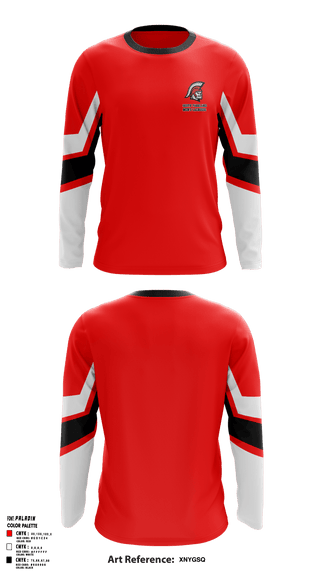 Long Sleeve Performance Shirt, South Parkland Youth Association Lacrosse, Men's Lacrosse, Teamtime, Team time, sublimation, custom sports apparel, team uniforms, spirit wear, spiritwear, sports uniforms, custom shirts, team store, custom team store, fundraiser sports, apparel fundraiser