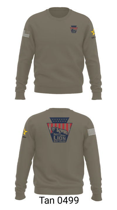 Nittany Lion Battalion 19698812 Crew Neck Sweatshirt - 11