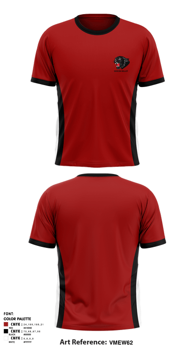 Saucon Valley Youth Sports Association 49282194 Short Sleeve Performance Shirt - 1