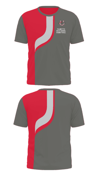 Short Sleeve Performance Shirt, Palmetto High School Basketball, Men's Basketball, Teamtime, Team time, sublimation, custom sports apparel, team uniforms, spirit wear, spiritwear, sports uniforms, custom shirts, team store, custom team store, fundraiser sports, apparel fundraiser