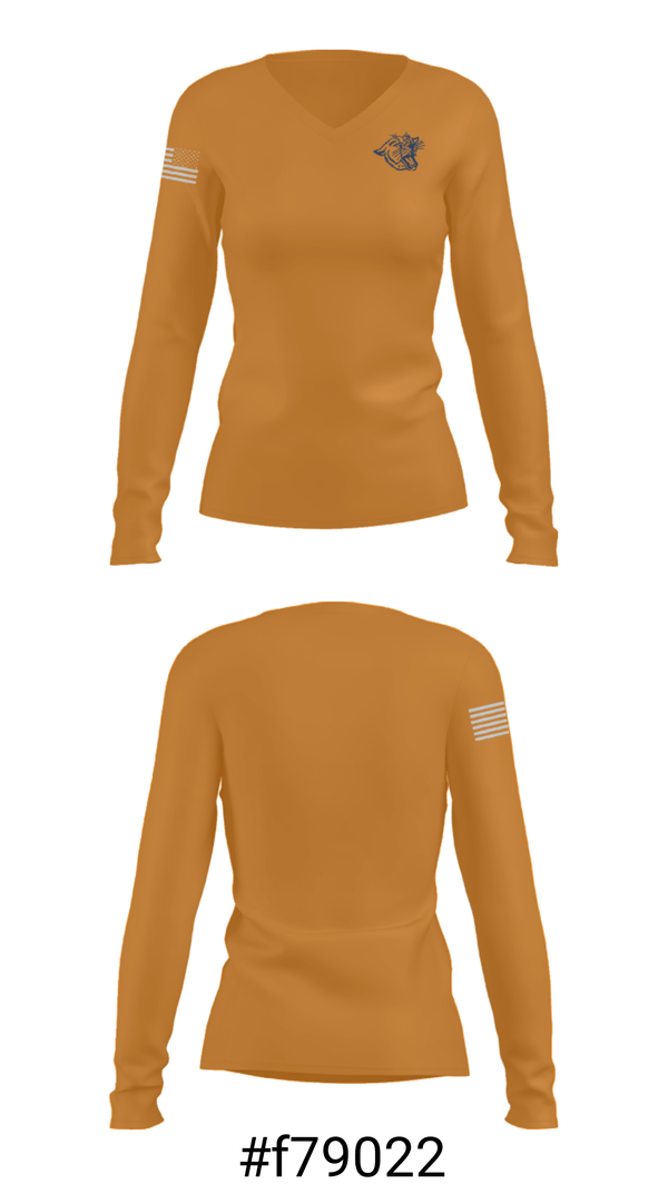 Women's Long Sleeve Vneck Shirt, Rochester School For The Deaf Basketball, Men's Basketball, Teamtime, Team time, sublimation, custom sports apparel, team uniforms, spirit wear, spiritwear, sports uniforms, custom shirts, team store, custom team store, fundraiser sports, apparel fundraiser