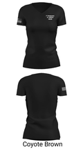 F Company 2-238th GSAB 16455645 Women's Short Sleeve V-neck Shirt - 20