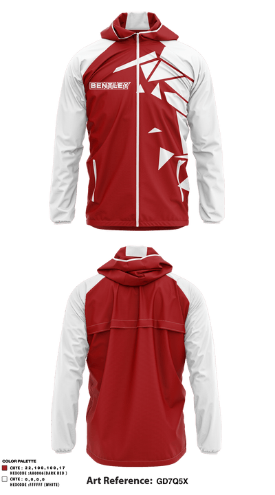 Bentley Senior High School 49035666 Windbreaker - 1