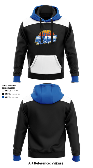 Hoodie, Elite Mixtapes, Men's Basketball, Teamtime, Team time, sublimation, custom sports apparel, team uniforms, spirit wear, spiritwear, sports uniforms, custom shirts, team store, custom team store, fundraiser sports, apparel fundraiser