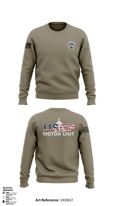 USCP Motor Unit 10127090 Crew Neck Sweatshirt - 51