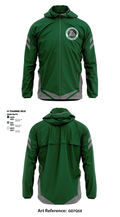 Chester High School 57987604 Windbreaker - 1