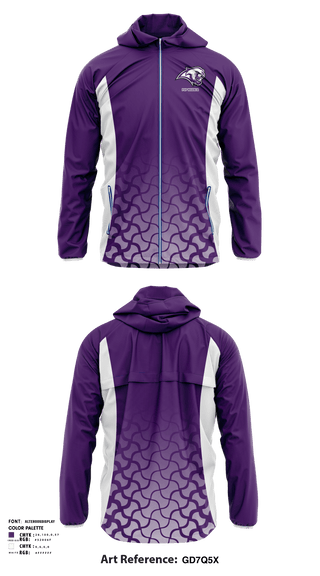 Windbreaker, Cougars, Spirit Store, Teamtime, Team time, sublimation, custom sports apparel, team uniforms, spirit wear, spiritwear, sports uniforms, custom shirts, team store, custom team store, fundraiser sports, apparel fundraiser