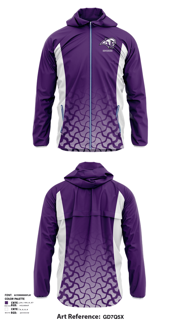 Windbreaker, Cougars, Spirit Store, Teamtime, Team time, sublimation, custom sports apparel, team uniforms, spirit wear, spiritwear, sports uniforms, custom shirts, team store, custom team store, fundraiser sports, apparel fundraiser