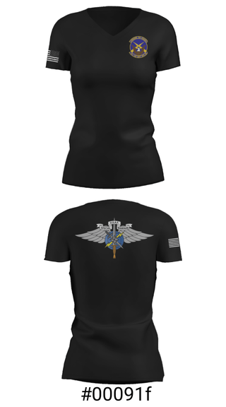 Women's Short Sleeve Vneck Shirt, , Air Force, Teamtime, Team time, sublimation, custom sports apparel, team uniforms, spirit wear, spiritwear, sports uniforms, custom shirts, team store, custom team store, fundraiser sports, apparel fundraiser