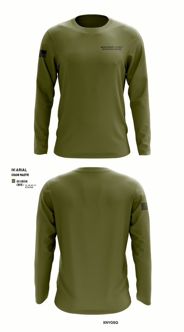 Long Sleeve Performance Shirt, Montgomery County Detention Center, Police, Teamtime, Team time, sublimation, custom sports apparel, team uniforms, spirit wear, spiritwear, sports uniforms, custom shirts, team store, custom team store, fundraiser sports, apparel fundraiser