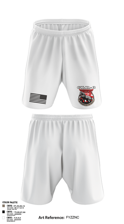CLR-3 64483904 Athletic Shorts With Pockets - 2