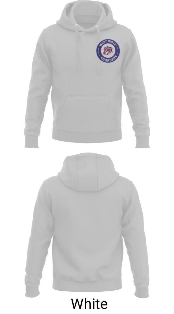 Hoodie, West Noble High School Gymnastics, Spirit Store, Teamtime, Team time, sublimation, custom sports apparel, team uniforms, spirit wear, spiritwear, sports uniforms, custom shirts, team store, custom team store, fundraiser sports, apparel fundraiser