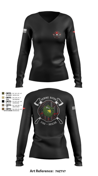 Women's Long Sleeve Vneck Shirt, , , Teamtime, Team time, sublimation, custom sports apparel, team uniforms, spirit wear, spiritwear, sports uniforms, custom shirts, team store, custom team store, fundraiser sports, apparel fundraiser