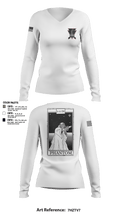 1-5 Recon 67100072 Women's Long Sleeve V-neck Shirt - 2