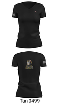 B Co., 326 BEB, 1 BCT, 101st ABN DIV (AASLT) 89125861 Women's Short Sleeve V-neck Shirt - 22