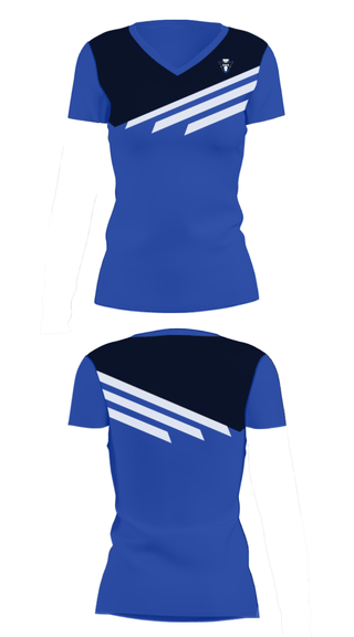 Women's Short Sleeve Vneck Shirt, Midway High School Golf, Golf, Teamtime, Team time, sublimation, custom sports apparel, team uniforms, spirit wear, spiritwear, sports uniforms, custom shirts, team store, custom team store, fundraiser sports, apparel fundraiser