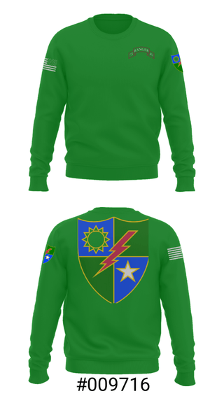 Crew Neck Sweatshirt, , Army, Teamtime, Team time, sublimation, custom sports apparel, team uniforms, spirit wear, spiritwear, sports uniforms, custom shirts, team store, custom team store, fundraiser sports, apparel fundraiser
