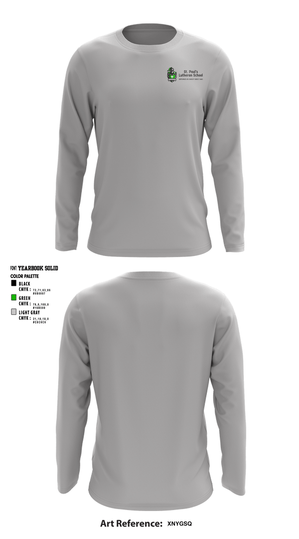 Long Sleeve Performance Shirt, St Pauls Evangelical Lutheran School, Spirit Store, Teamtime, Team time, sublimation, custom sports apparel, team uniforms, spirit wear, spiritwear, sports uniforms, custom shirts, team store, custom team store, fundraiser sports, apparel fundraiser