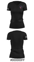 The Renaissance Charter High School for Innovation Football 24692239 Women's Short Sleeve V-neck Shirt - 18