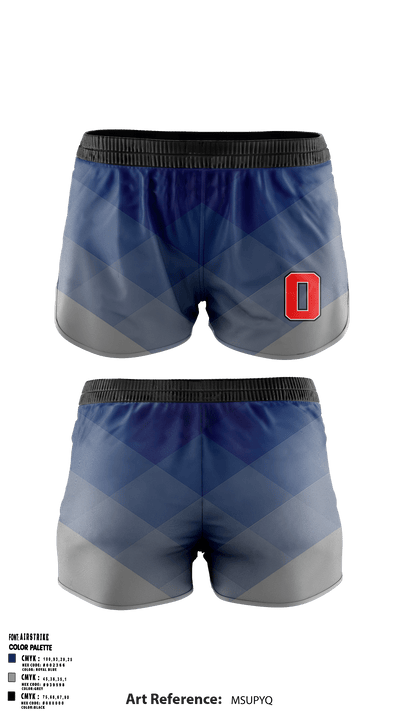 Orland Jr. Trojans 70429402 Ranger Panties - 36