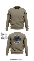 49th A co 1st Platoon REAPERS 78641109 Crew Neck Sweatshirt - 4