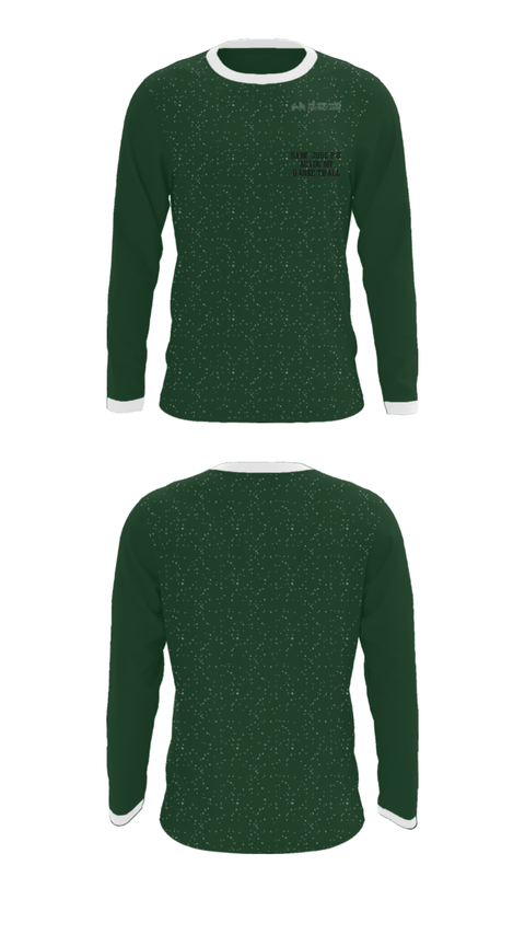 Long Sleeve Performance Shirt, Saint Joseph Academy Basketball, Men's Basketball, Teamtime, Team time, sublimation, custom sports apparel, team uniforms, spirit wear, spiritwear, sports uniforms, custom shirts, team store, custom team store, fundraiser sports, apparel fundraiser